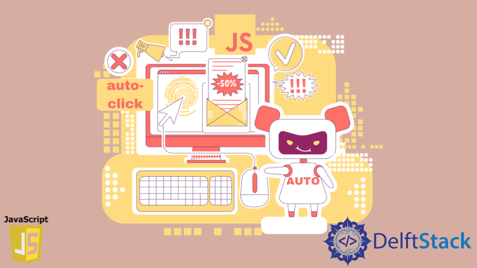 auto-click-in-javascript-delft-stack